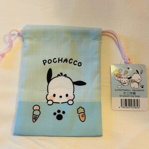 Sanrio Pochacco & Cinnamon Roll Drawstring fabric Bag